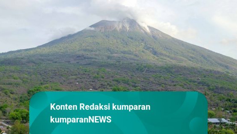 4 Gunung Api di Indonesia Erupsi Hari Ini: Ibu, Ruang, Dukono, Ili Lewolotok
