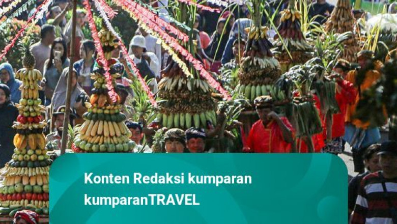 Foto: Tradisi Kirab Sesaji Rewanda Goa Kreo Semarang