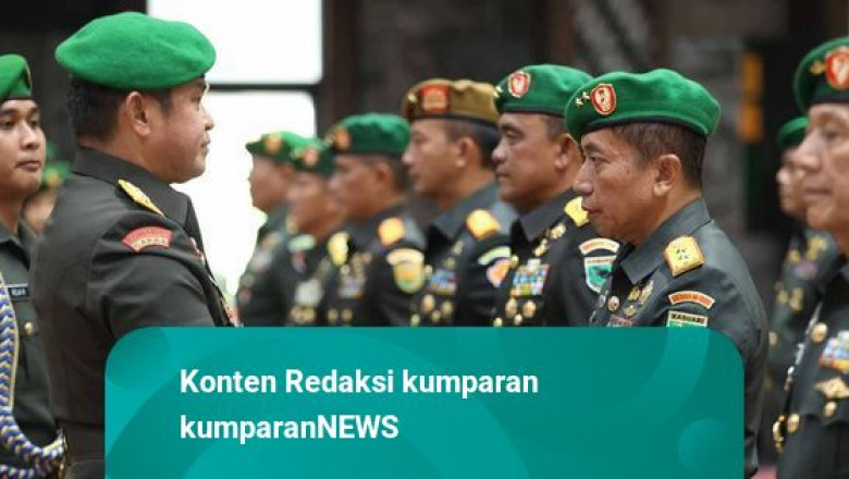 KSAD Pimpin Sertijab 8 Pati TNI AD: Kepala RSPAD hingga Pangdam Sriwijaya