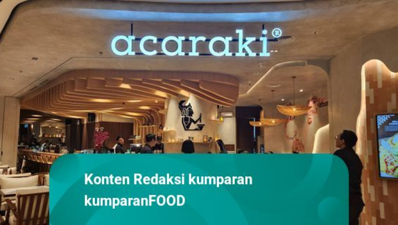 Kafe Jamu Acaraki Buka Gerai Baru di Grand Indonesia, Menu Makanan Lebih Lengkap