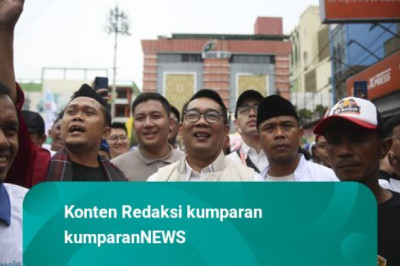 Ridwan Kamil Blusukan, Janji Akan Bareng Istri Rutin Belanja di Tanah Abang