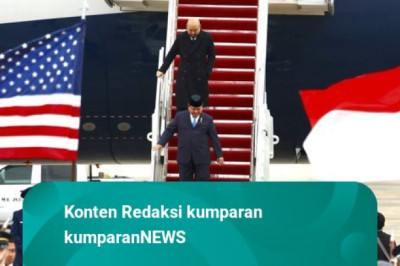 Prabowo Tiba di Washington DC, Disambut Riuh Ratusan WNI, Rela Menunggu 3 Jam