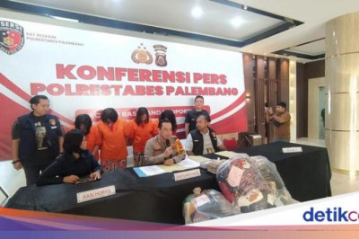 4 Emak-emak Pencuri Ratusan Pakaian di Pusat Perbelanjaan Palembang Ditangkap