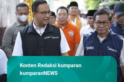 Anies: Saya Rekomendasikan Warga Jakarta Pilih Mas Pram dan Bang Doel