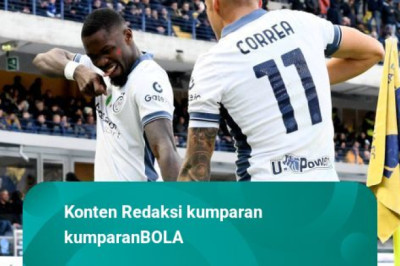 Hasil Liga Italia: Marcus Thuram Brace, Inter Milan Hajar Verona 5-0