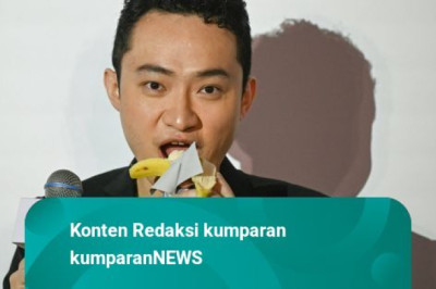 Foto: Karya Seni Pisang Dilakban Rp 98 M Dimakan Pemiliknya