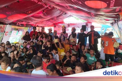 Kemensos Trauma Healing Korban Kebakaran Kemayoran, Anak Jadi Sasaran Utama