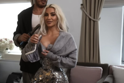 Kim Kardashian’s Shoe Sorcery: Heelless Gala Heels, Luxe Kids’ Boots And More